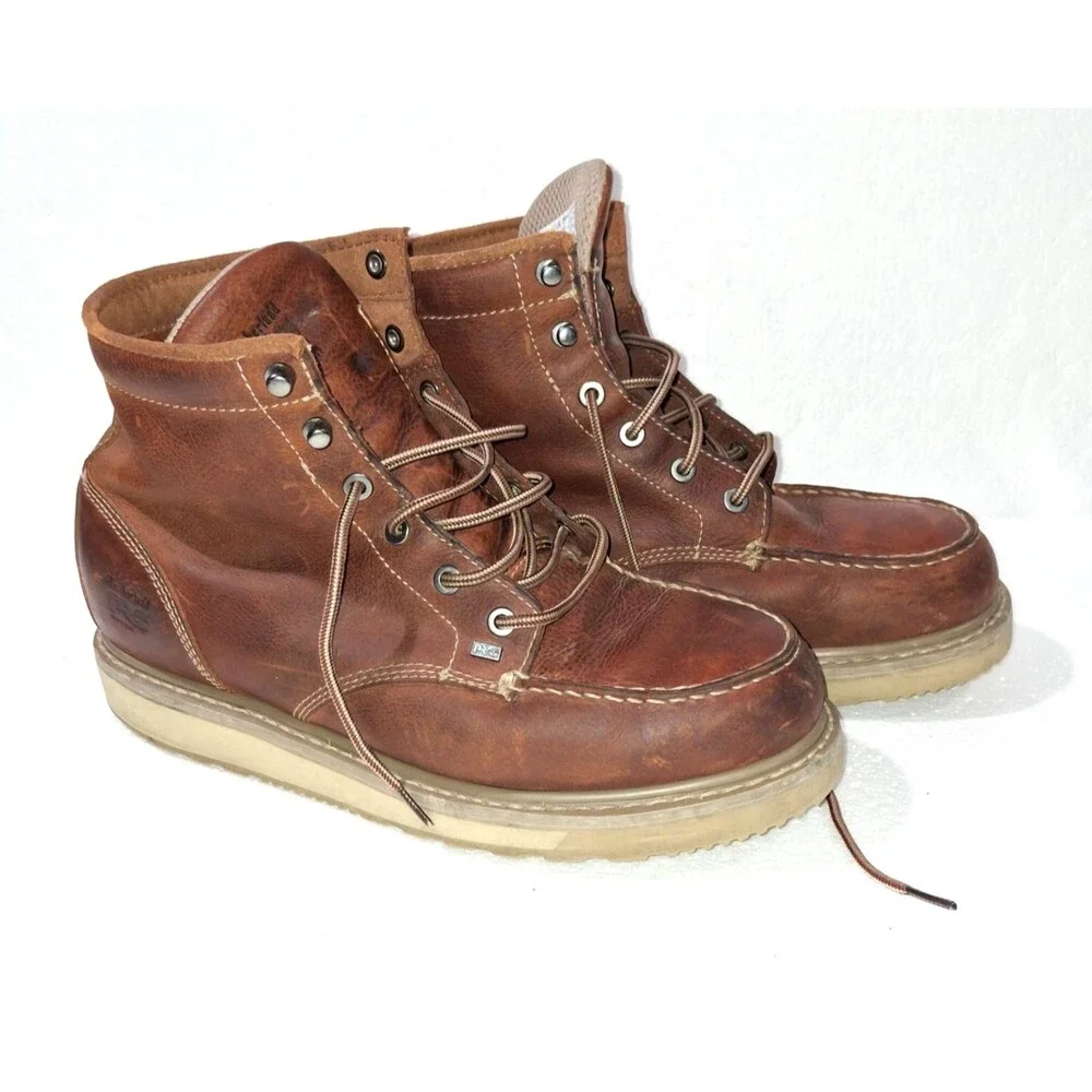 Timberland PRO Mens Barstow Wedge 6 Moc Soft Toe Work Boots 89647 Work Casual